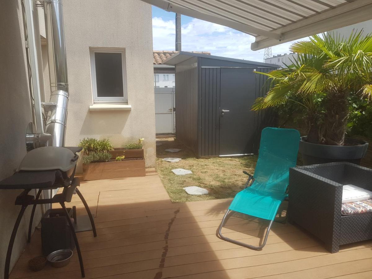 Joli Appartement 50 M2 Classe 3 Etoiles Avec Terrasse Et Jardin La Rochelle  Eksteriør bilde